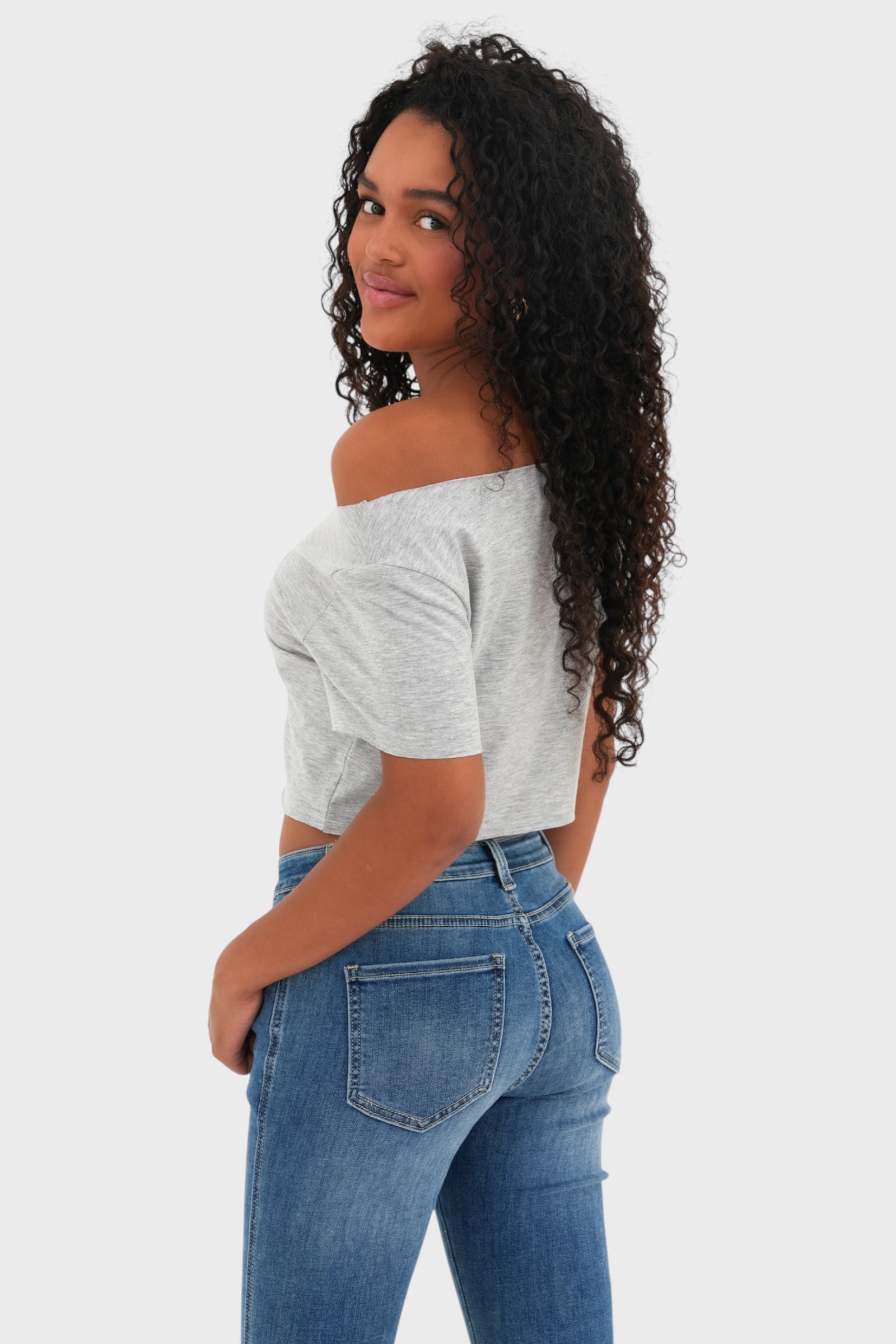"Brooklyn" top grey