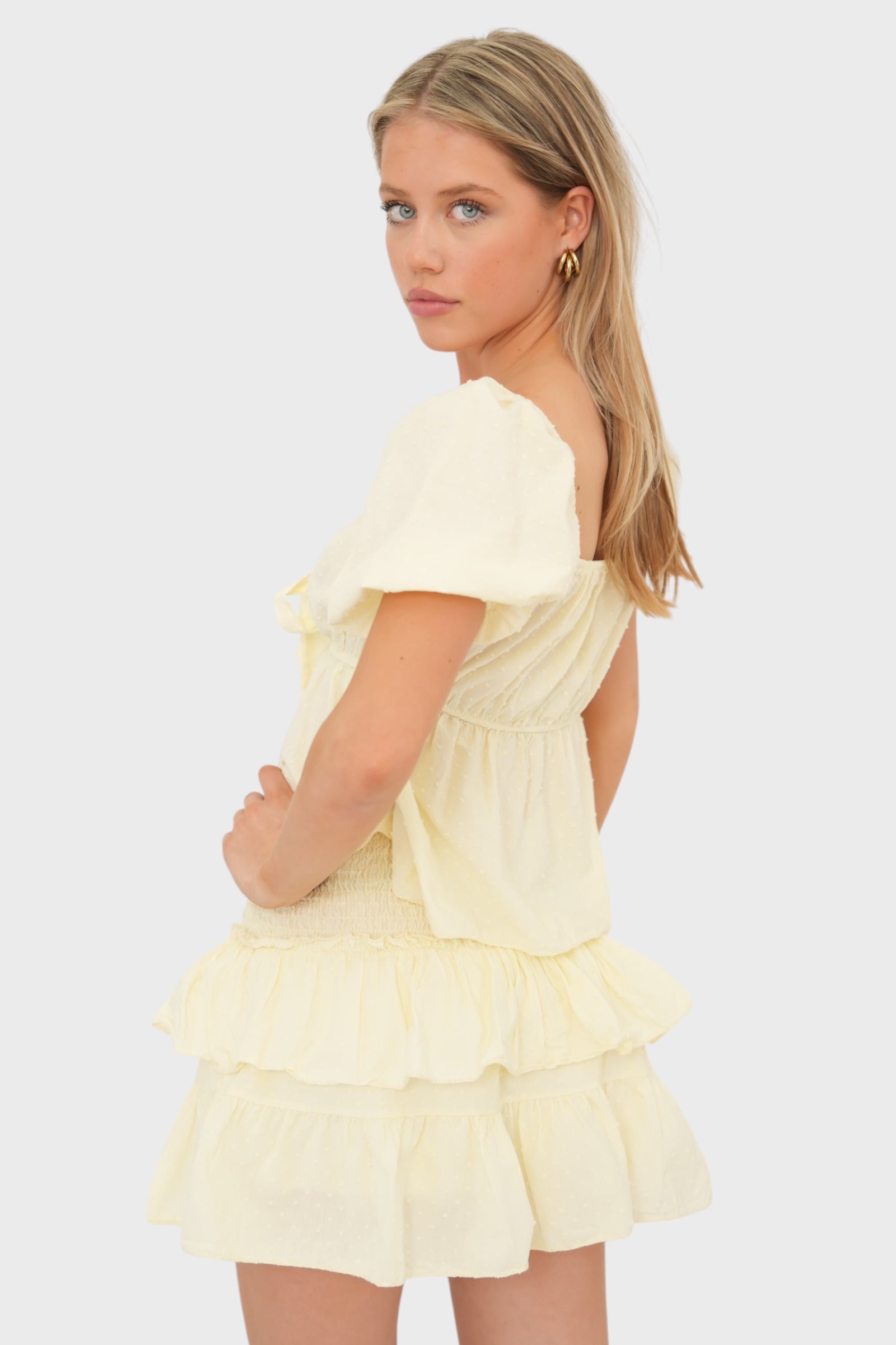 "Sophie" top yellow