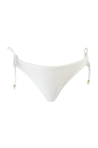 "Coconut" bikini bottom white