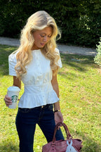 "Tintin" blouse white