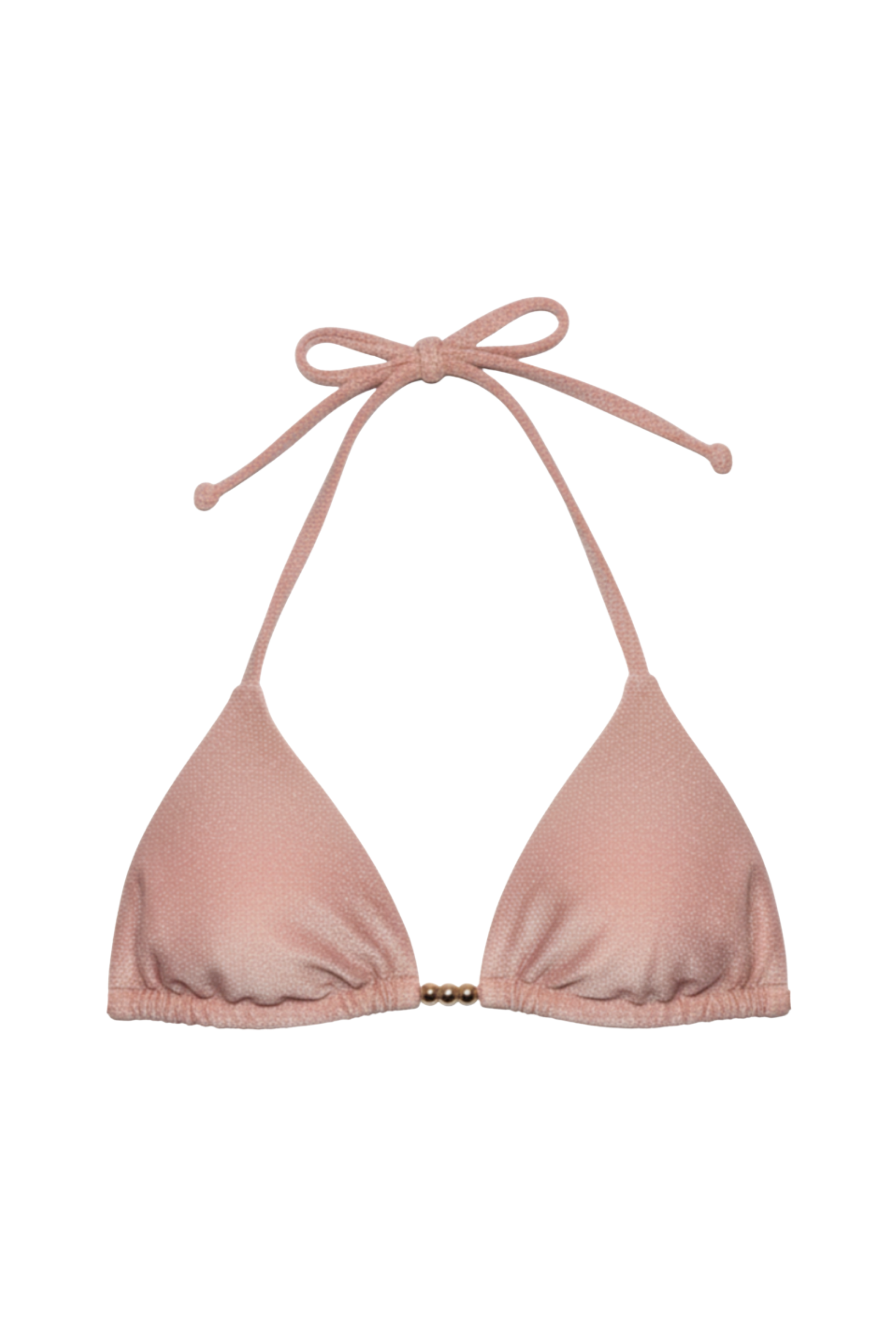 "Isla" bikini top coral