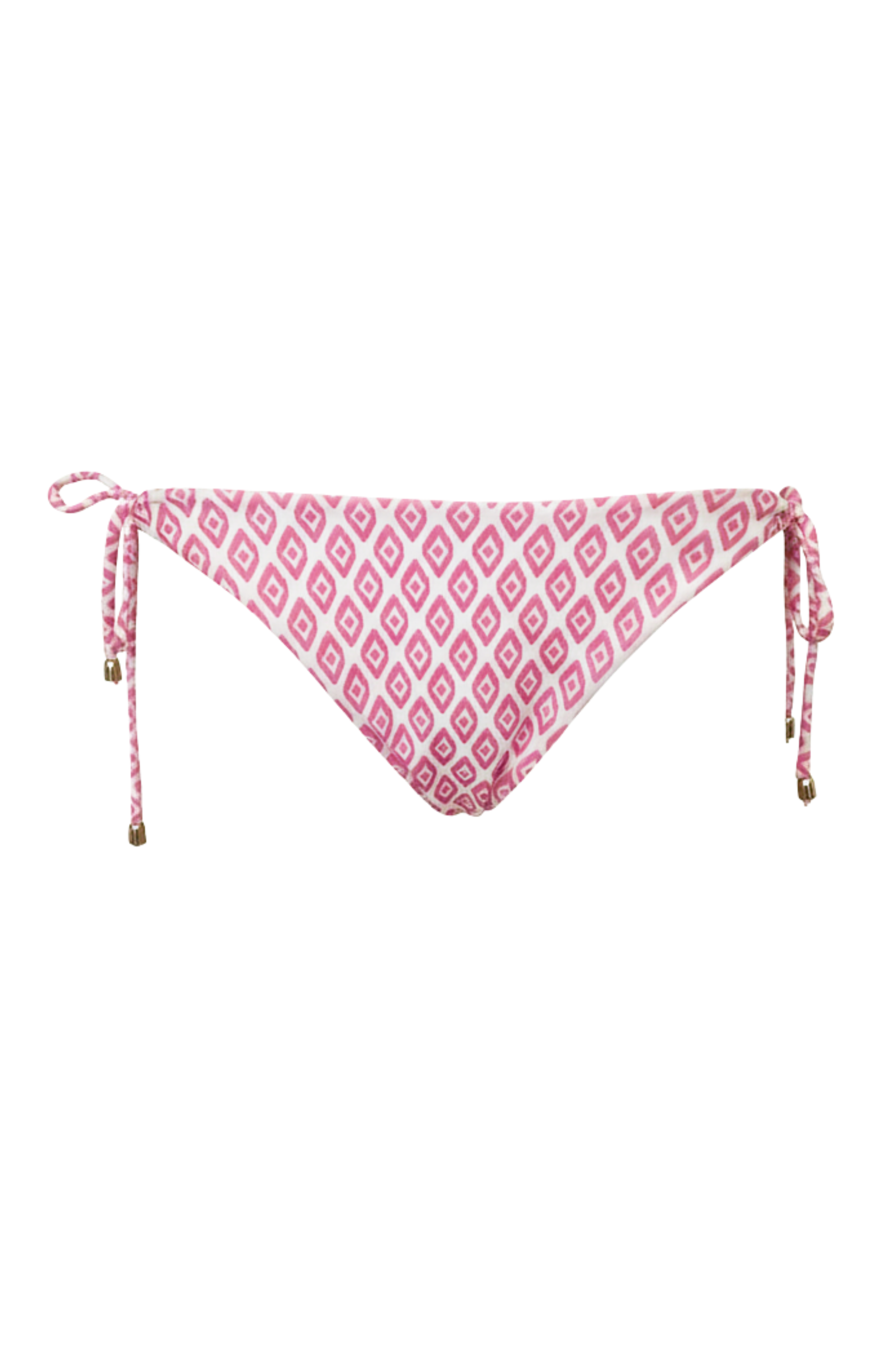 "Sunside" tied bikini bottom pink