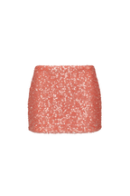 "Coast" skirt coral