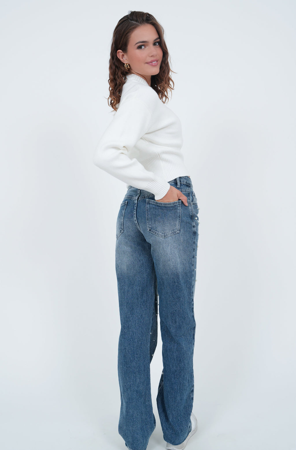 "Pearl" jeans blue