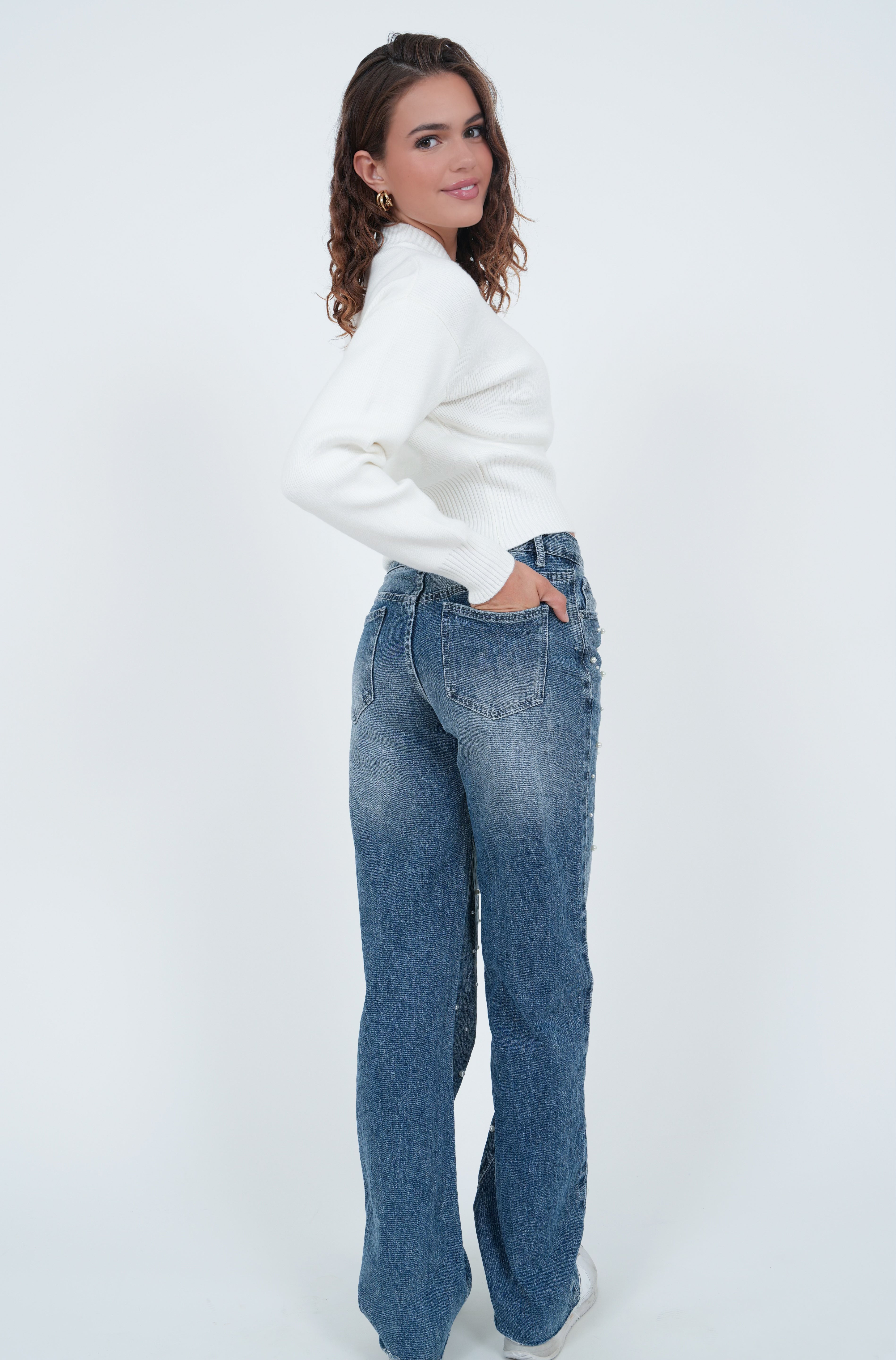 "Pearl" jeans blue