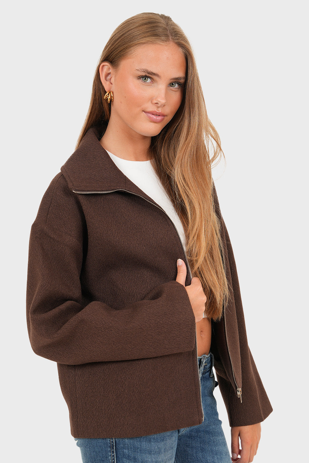 "Norway" jacket brown