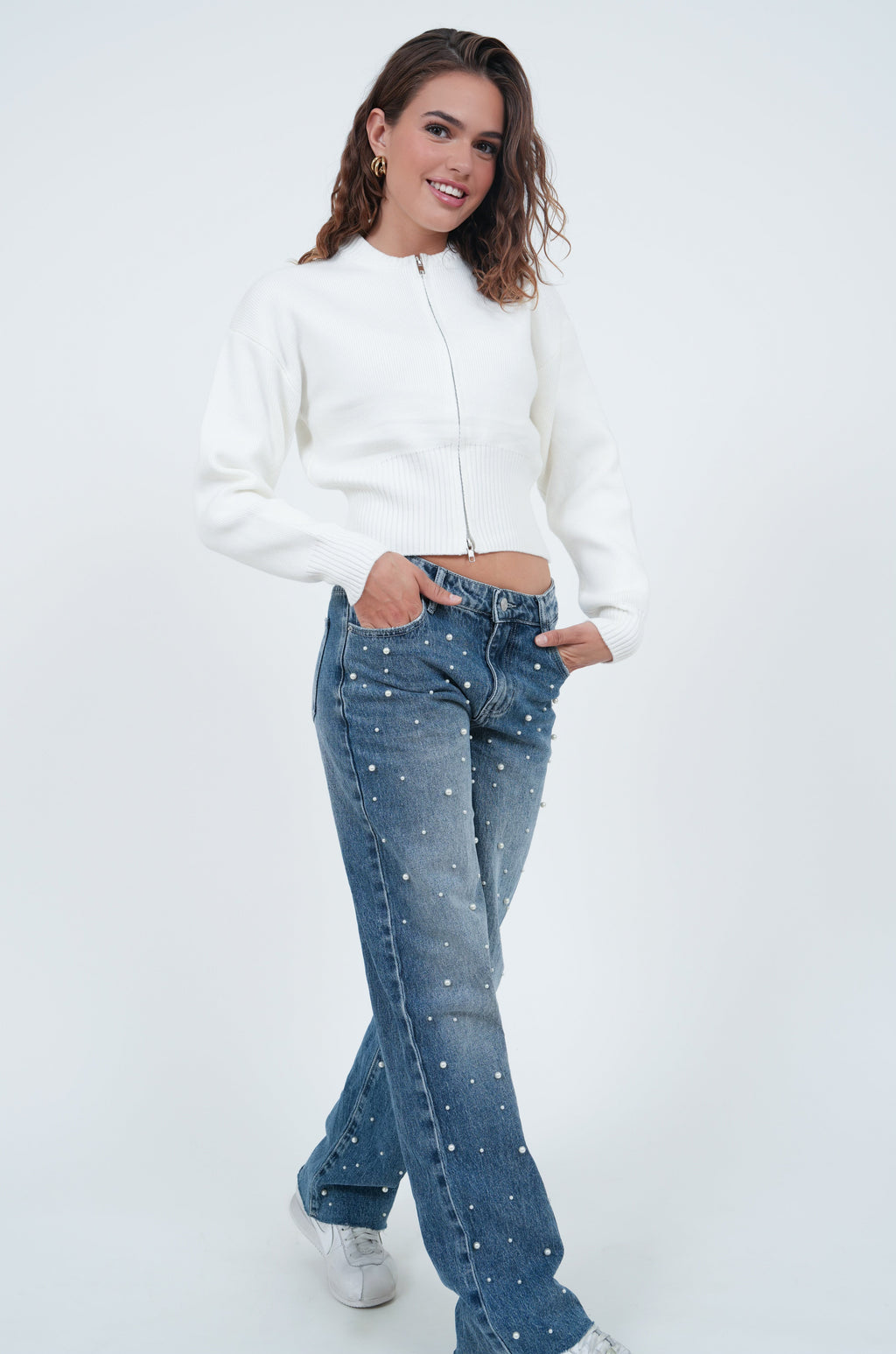 "Pearl" jeans blue