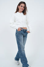 "Pearl" jeans blue
