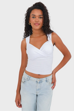 "Twist" top white