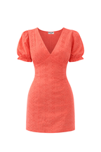 "Carly" dress coral