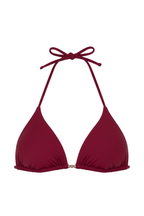 "Berry" bikini top bordeaux