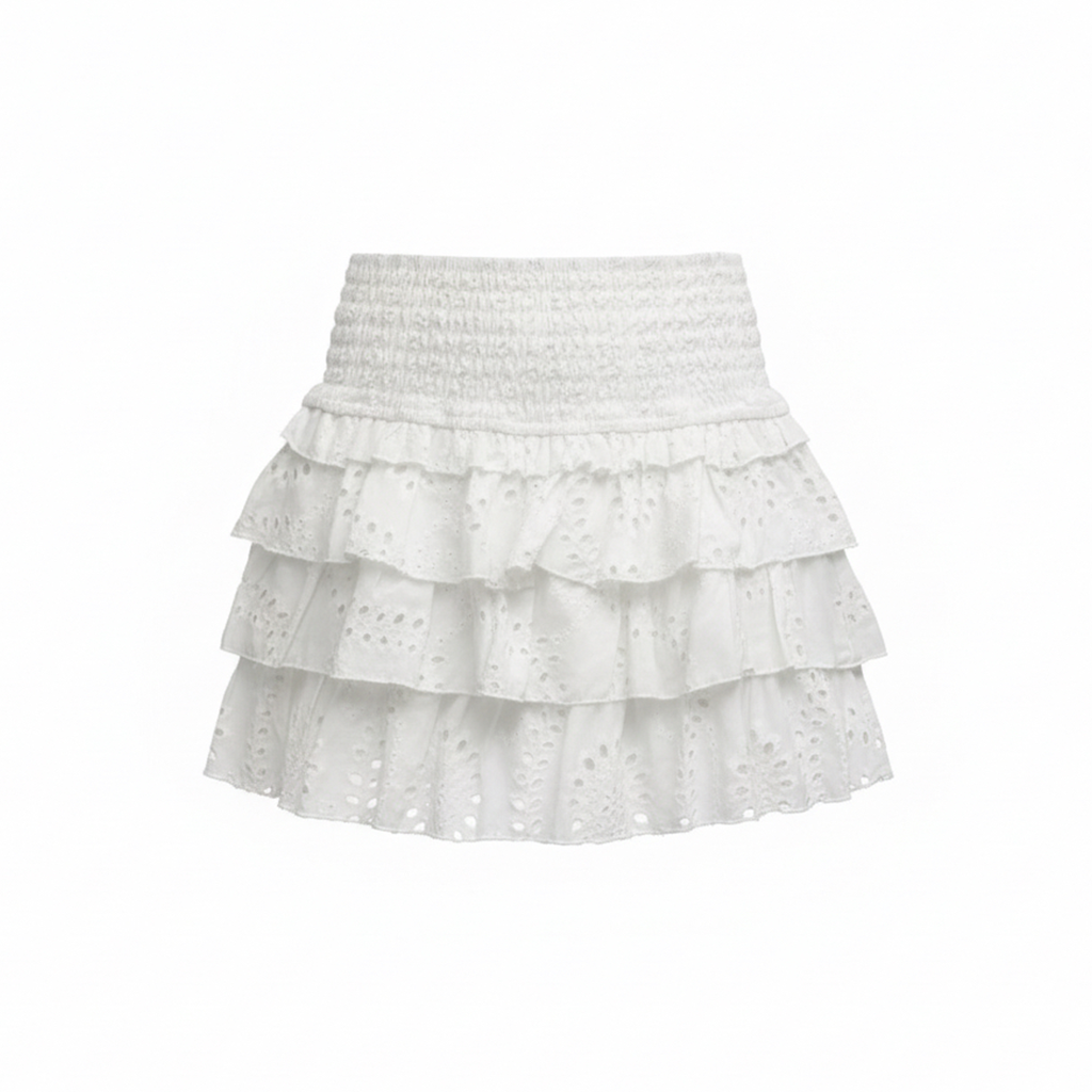 "Amora" skirt white