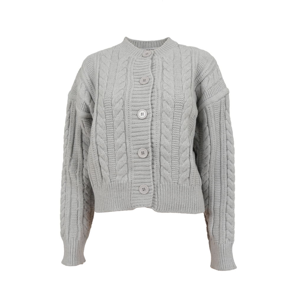 "Olivia" cardigan grey