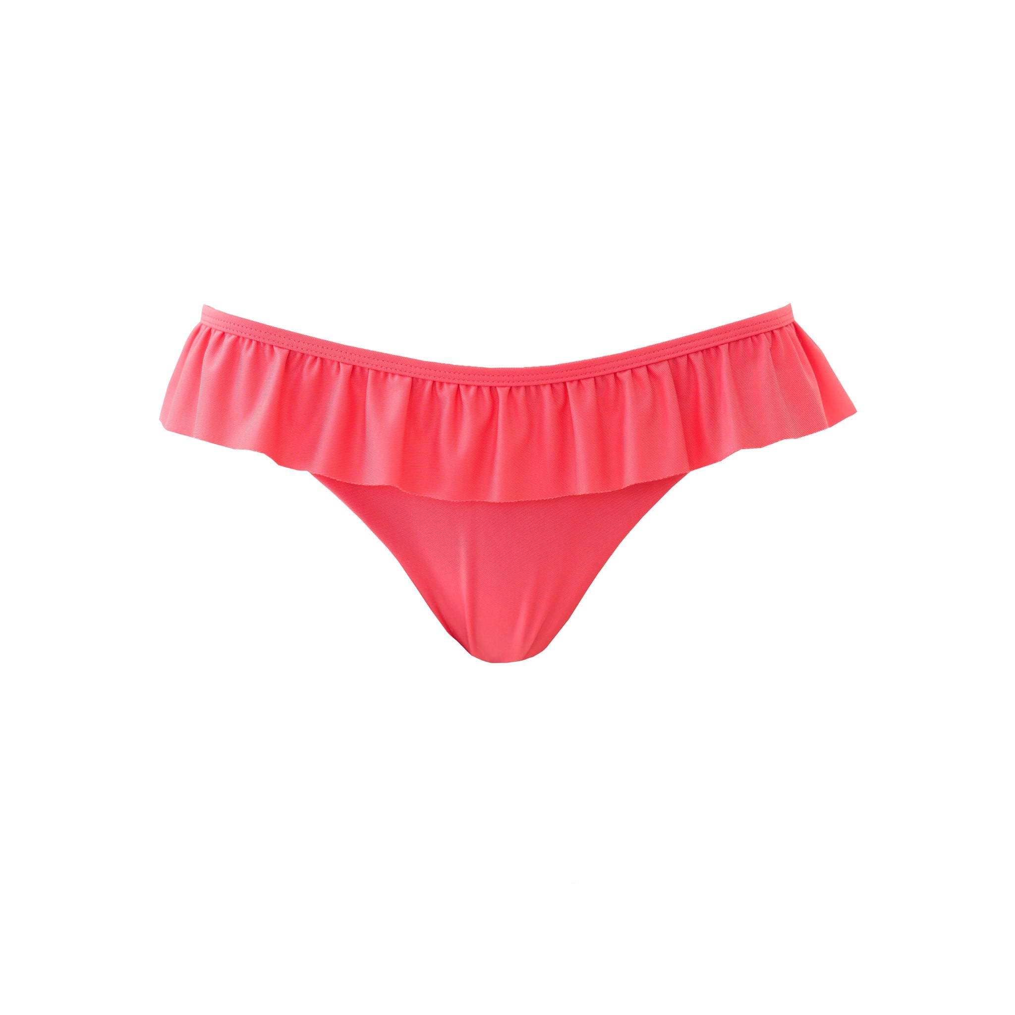 "Ruffle" bikini bottom pink