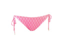 "Aruba" tied bikini bottom pink