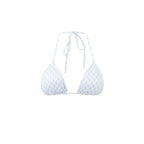 "Amalfi" bikini top blue