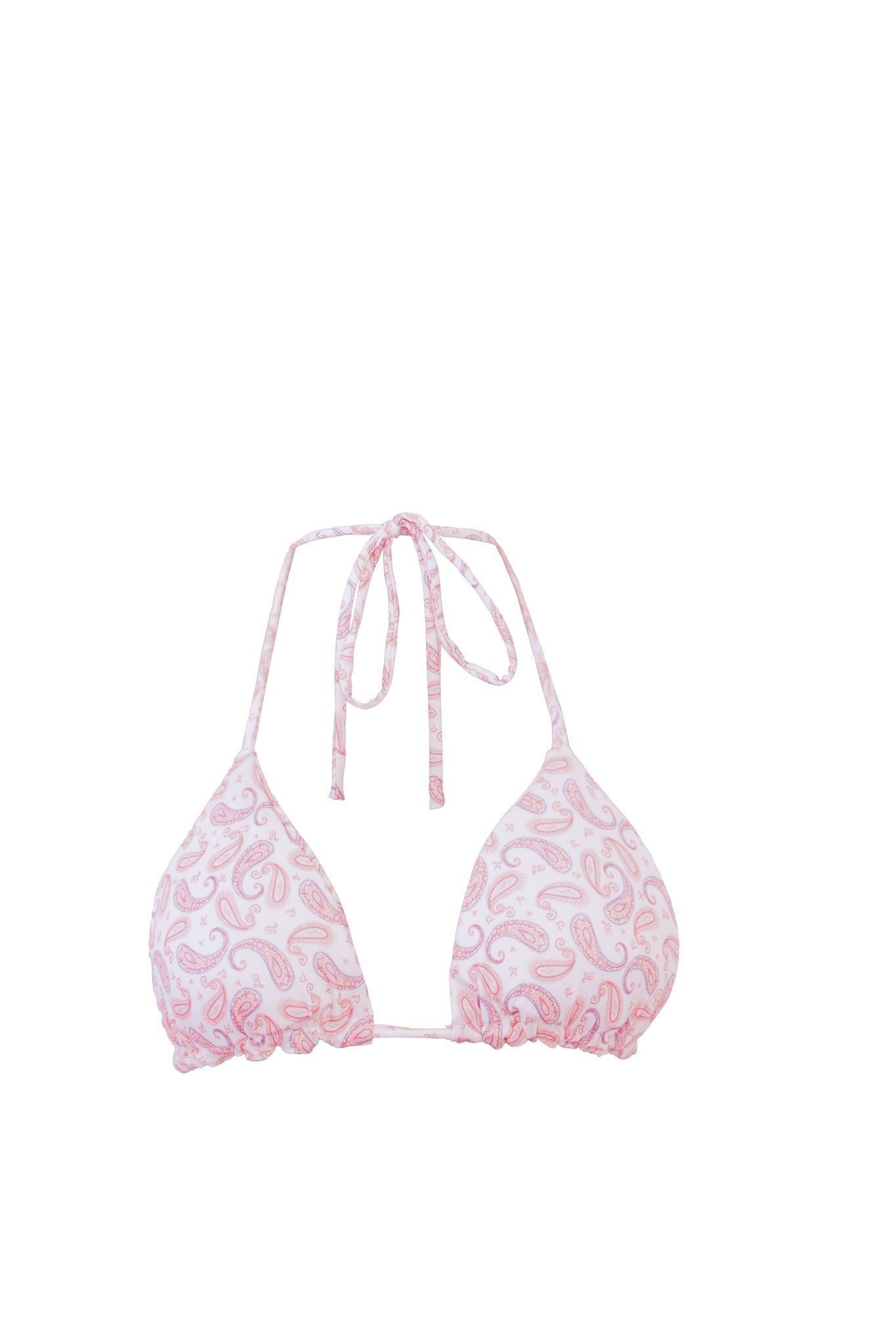 "Bloom" bikini top pink