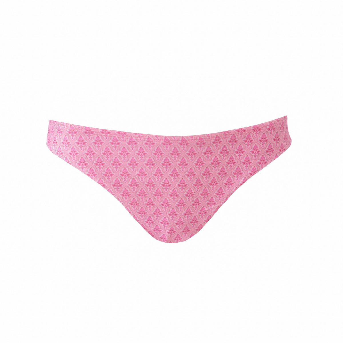 "Tropical" bikini bottom pink