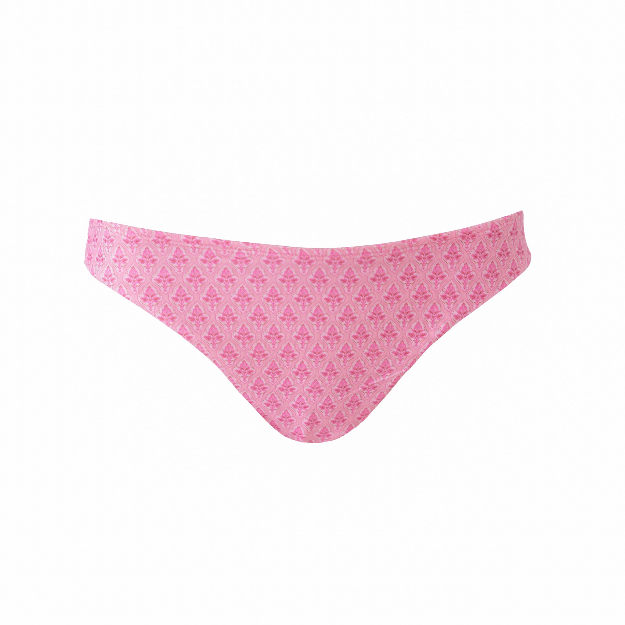 "Tropical" bikini bottom pink