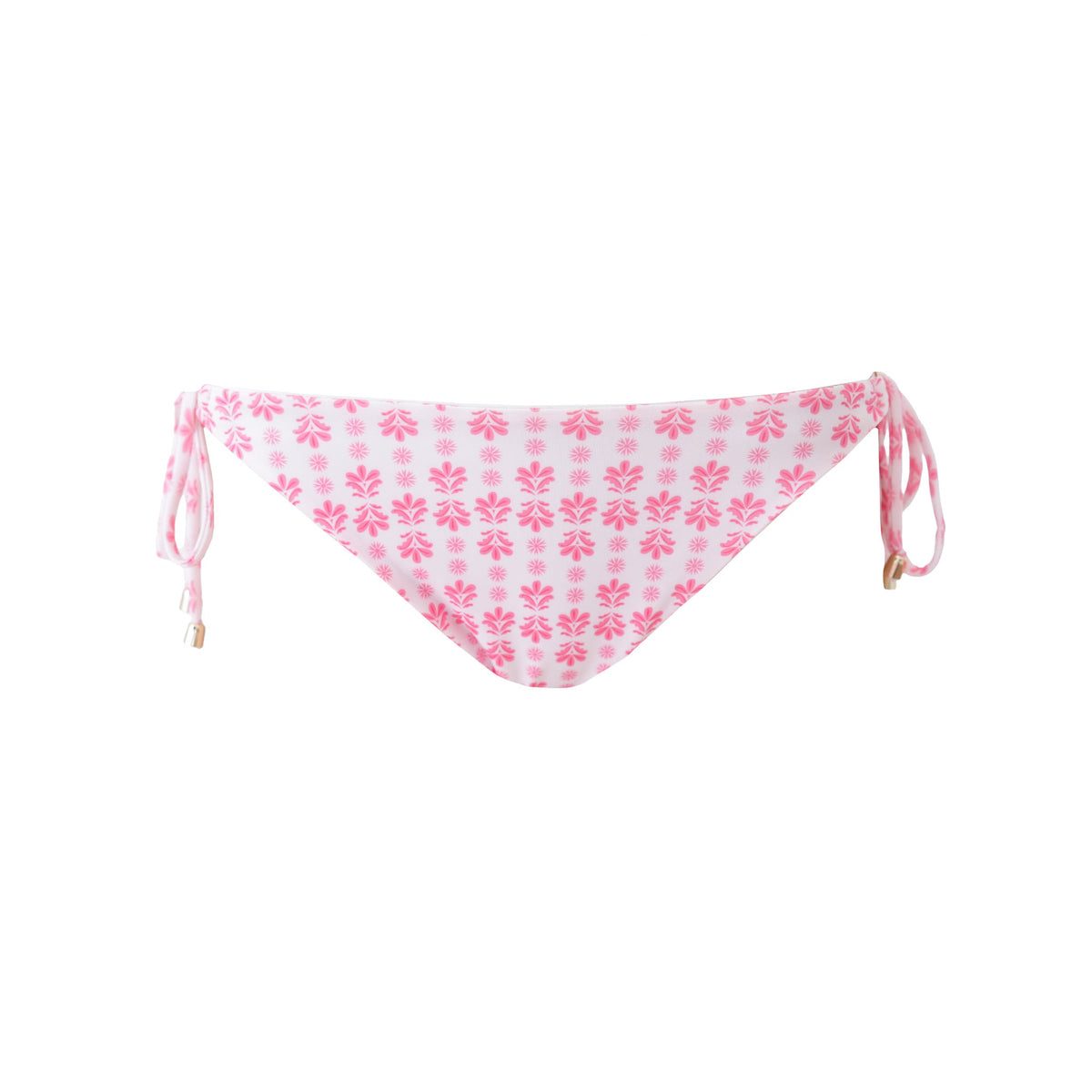 "Sunkissed" tied bikini bottom pink