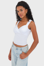 "Twist" top white