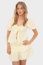 "Sophie" top yellow