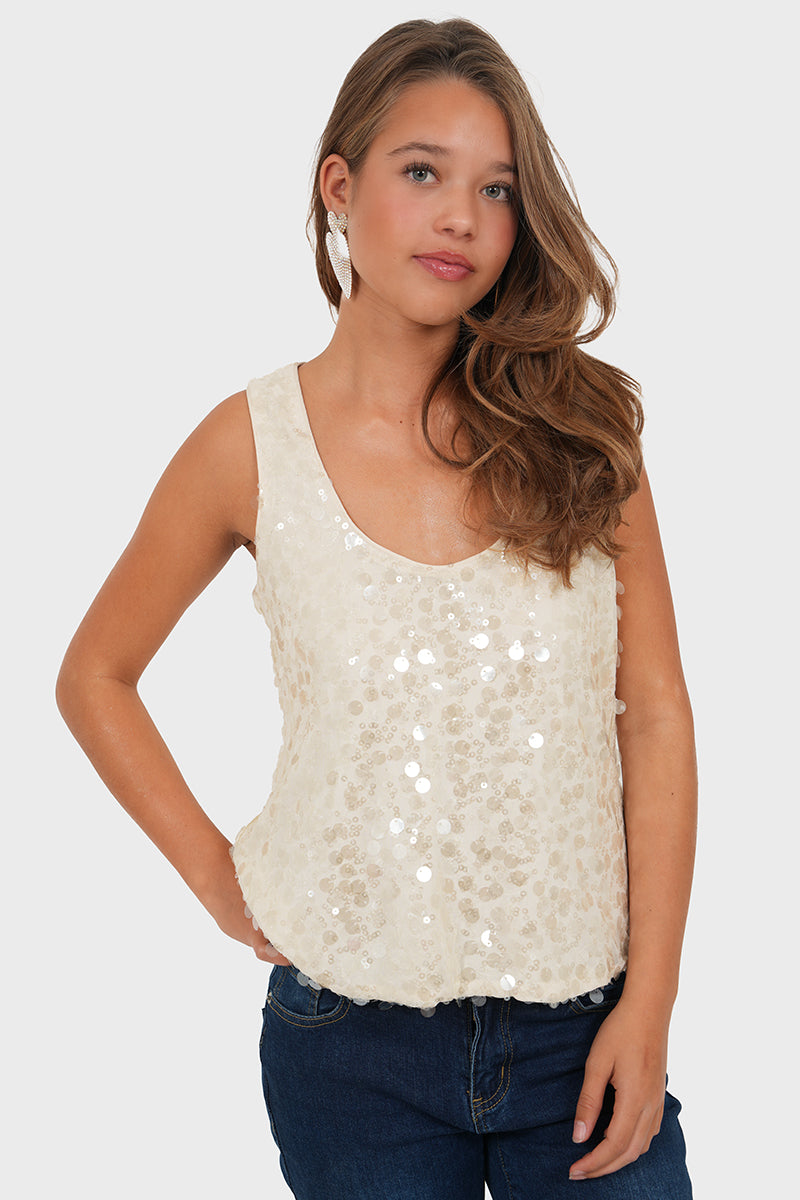 "Crystal" top champagne