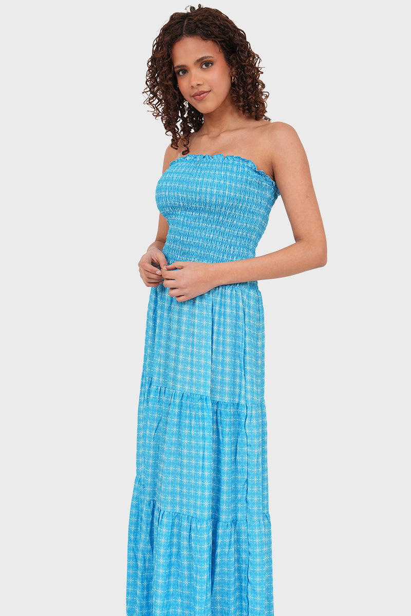 "Grenada" dress blue