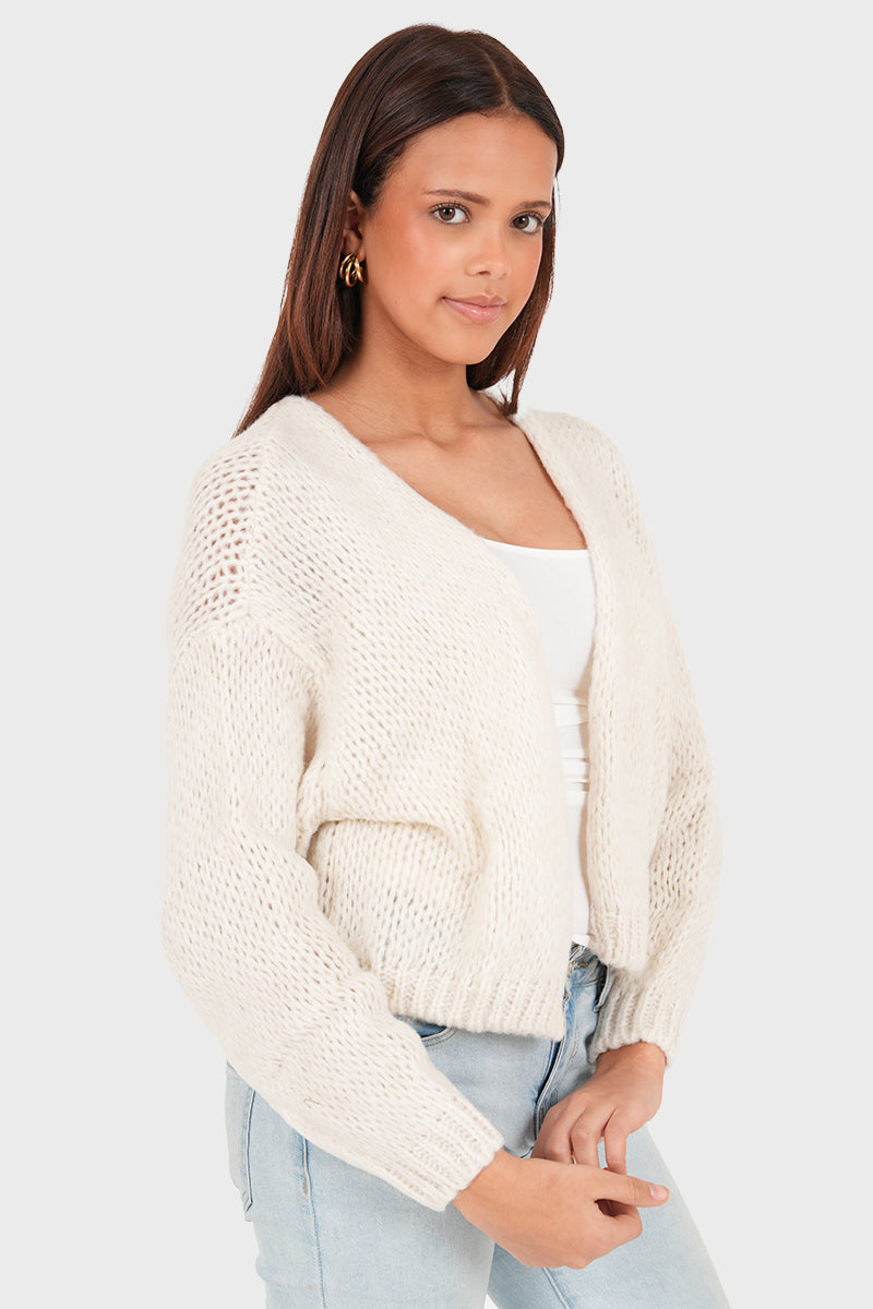 "Keep me warm" vest petite beige
