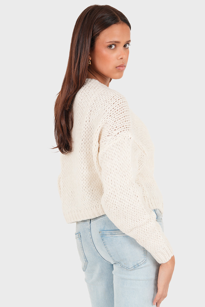 "Keep me warm" vest petite beige