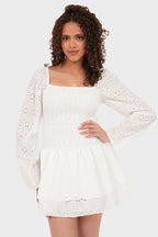 "Portofino" dress white