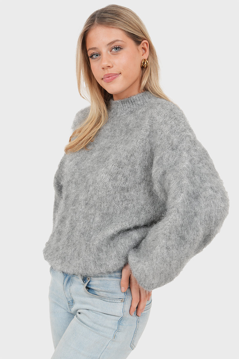 "Ame" sweater dark grey