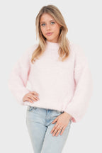 "Ame" sweater baby pink