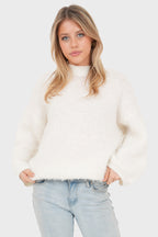"Ame" sweater white