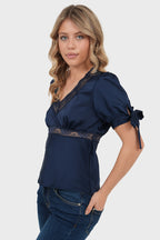 "Eira" top navy