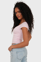 "Lola" top pink