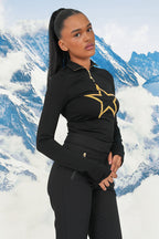 "Stargirl" ski pully black