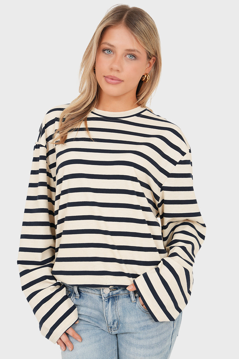"Bibi" top blue