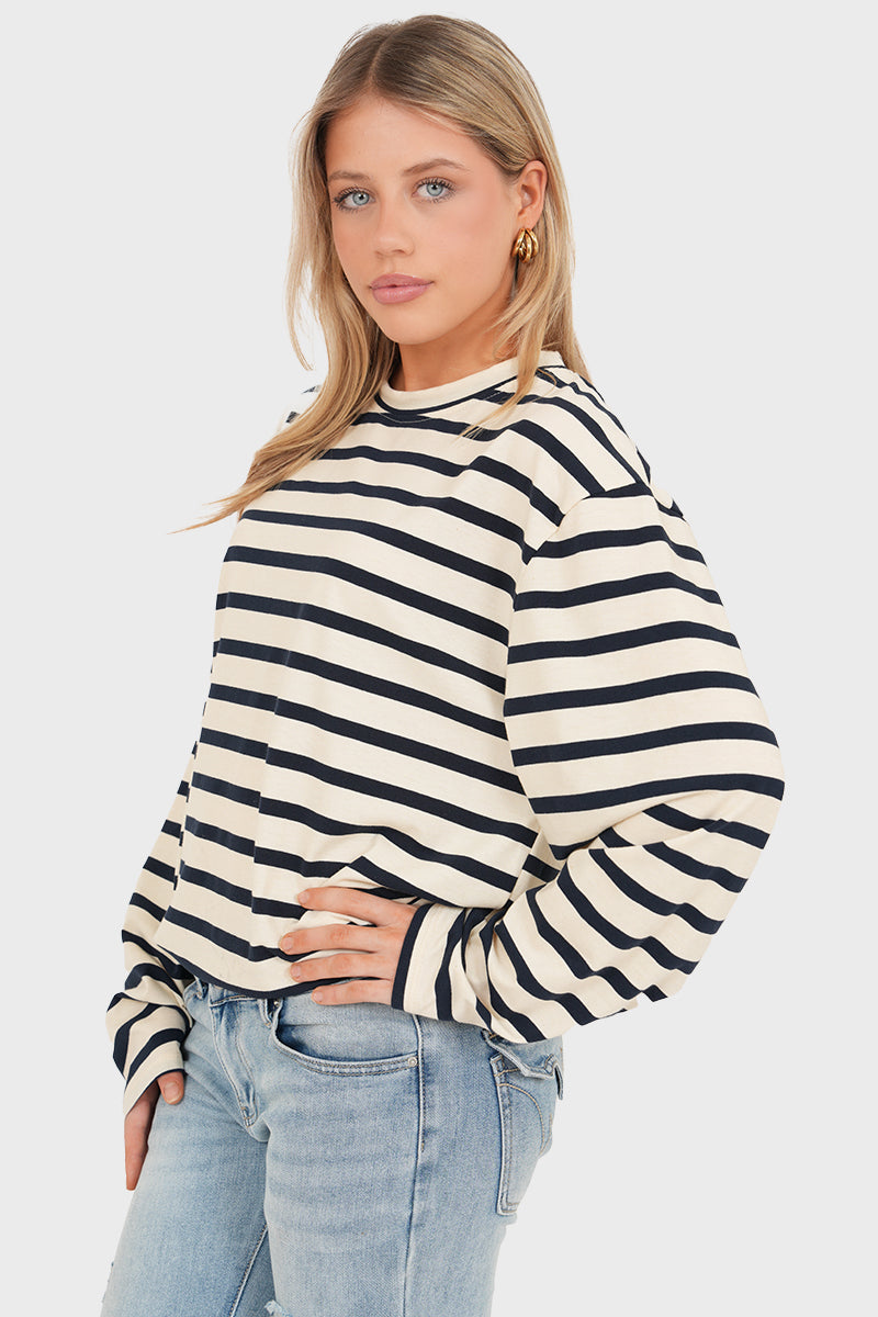 "Bibi" top blue