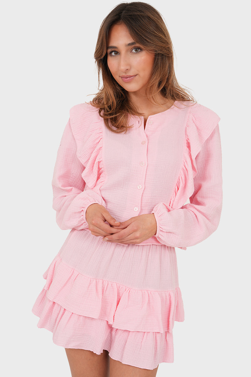 "Caya" skirt pink