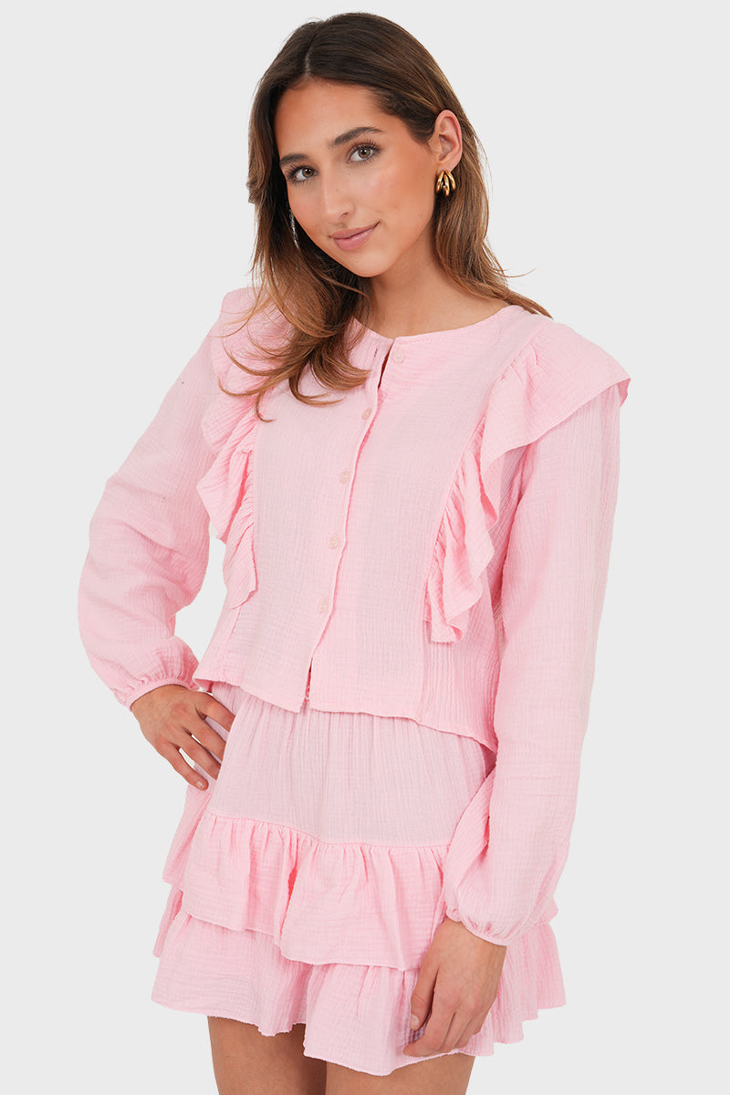 "Caya" skirt pink
