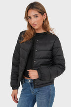 "Pullover" puffer black