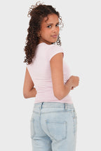 "Macy" top pink
