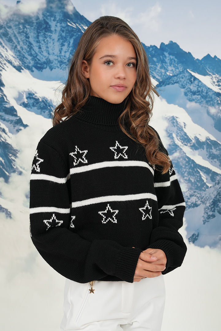 "Northstar" sweater black