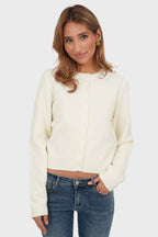 "Amelia" cardigan white