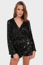 "Starlight" playsuit black