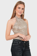 "Cosmic" top gold