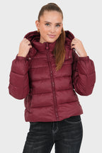 "Classic" puffer bordeaux
