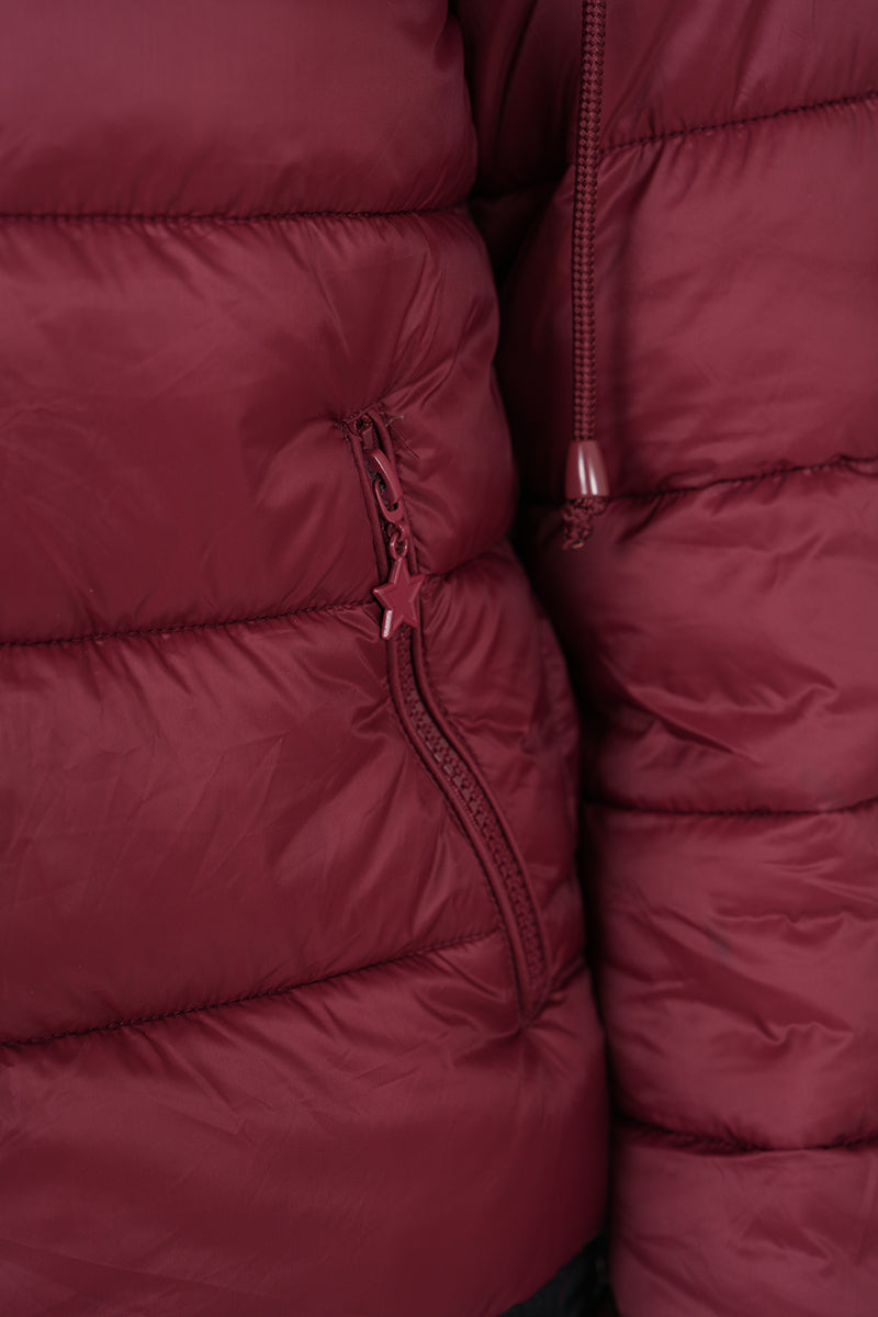 "Classic" puffer bordeaux