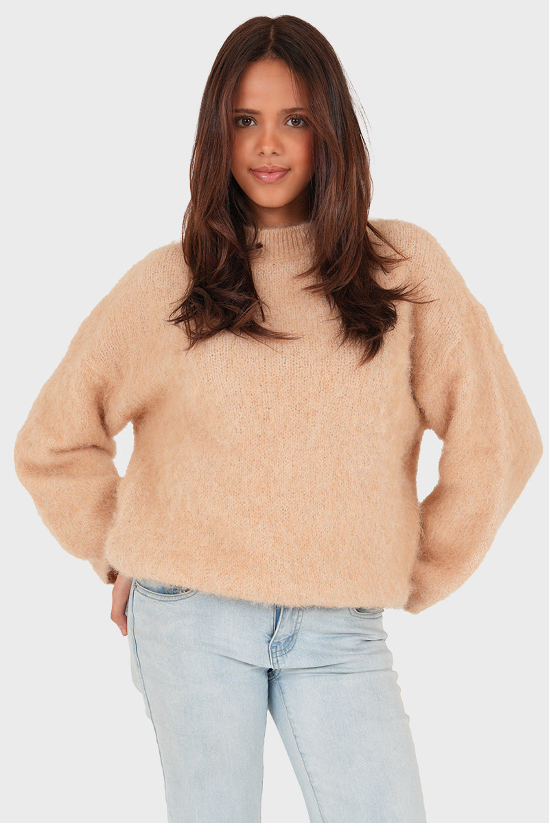 "Ame" sweater beige